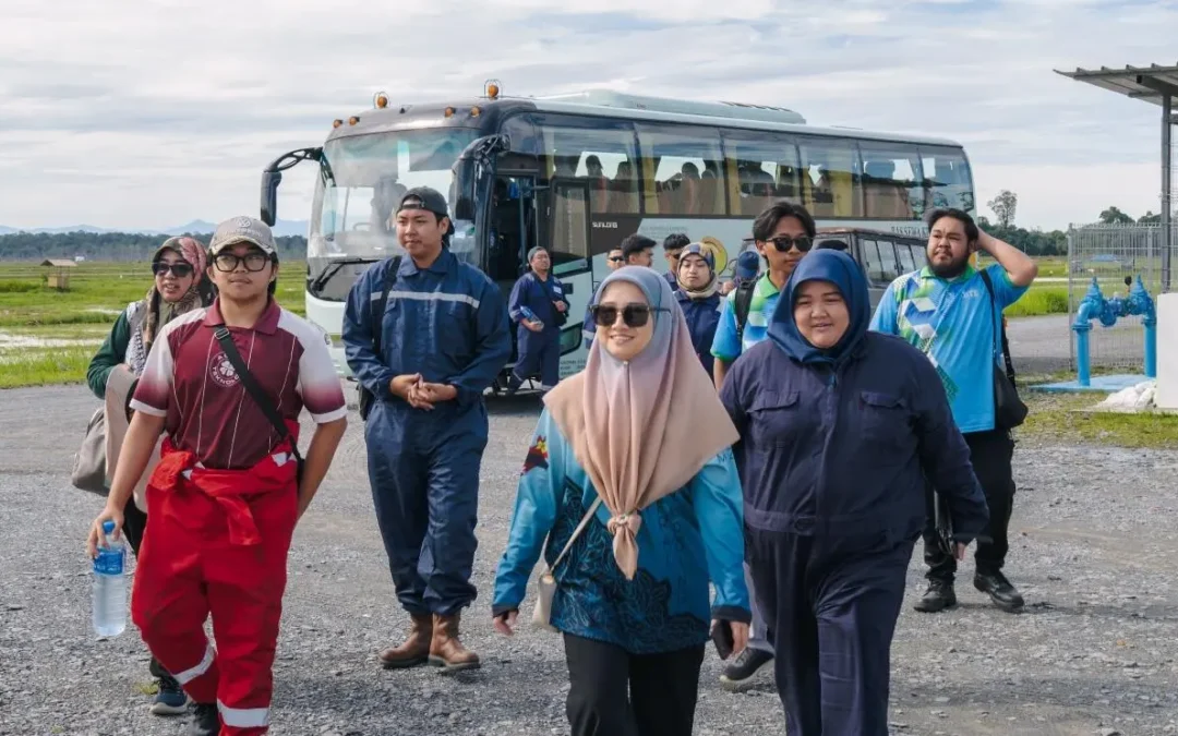 IBTE Wasan Agro-Technology Students Visit WMC Rice Farm at KKP Kandol 