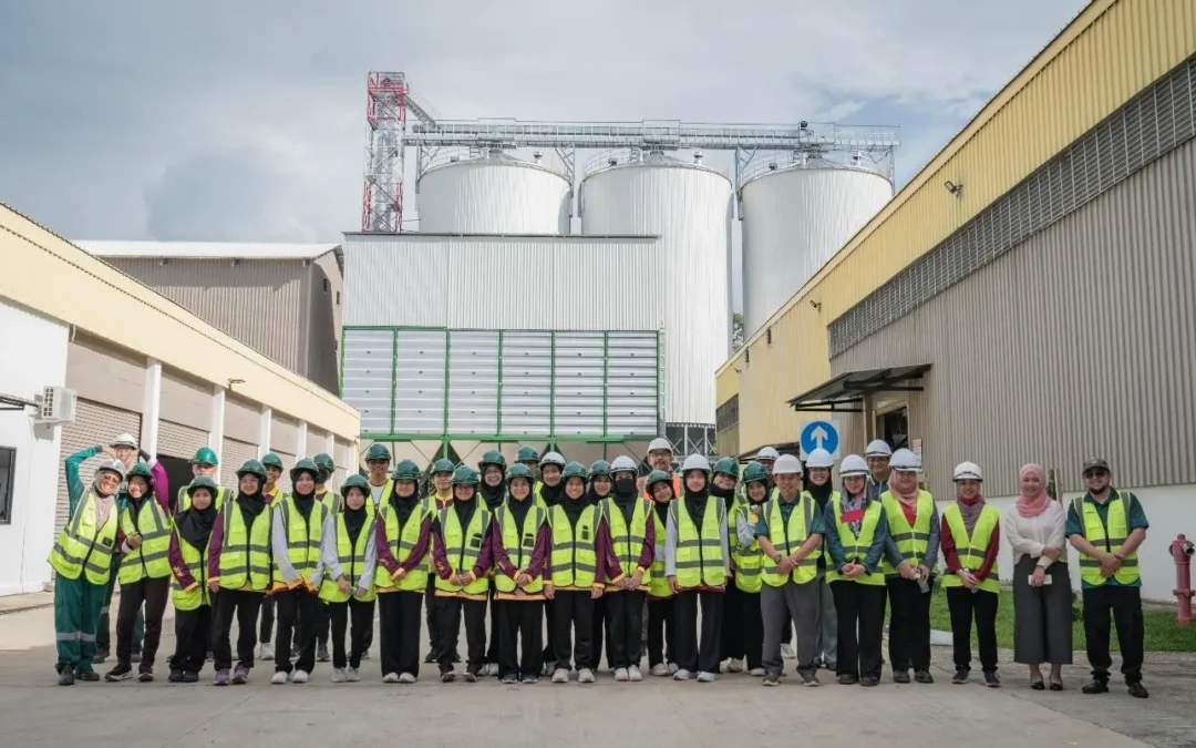 BIBD ALAF Students Visit Wasan Milling Company 